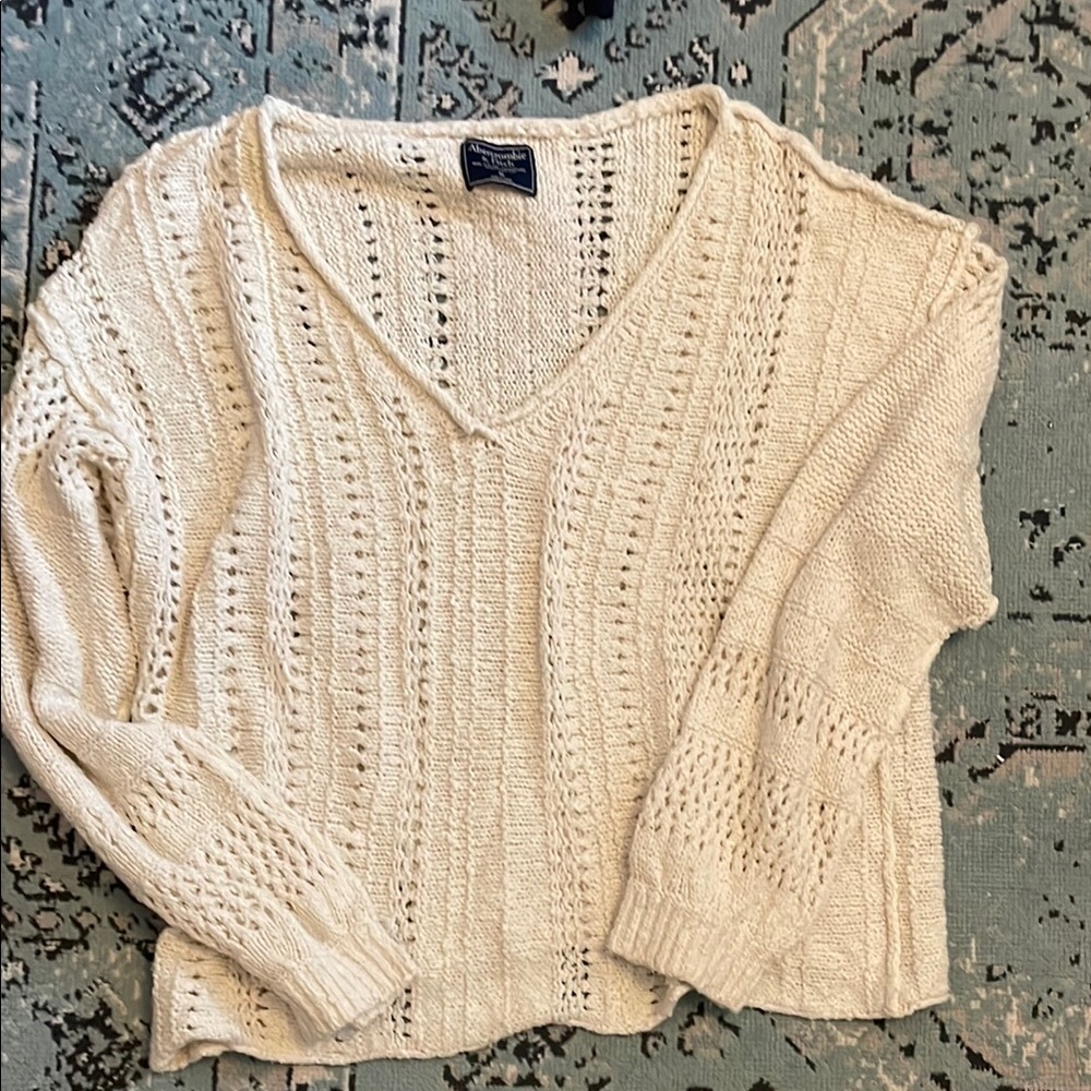 Cozy Cream Knit Sweater